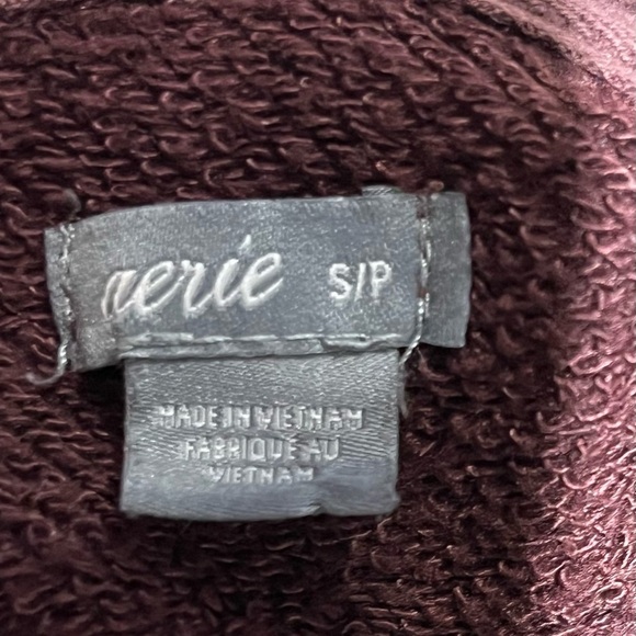 Aerie/ Sunday Soft/ Oversized/ Red-brown/ Cowl neck/ Knit sweater/ Size US S - Picture 7 of 7